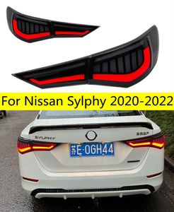 Części światła ogona dla Sylphy 20 20-2022 Sentra tylne światła tylna lampa LED DRL DRL Sygnał Hamulec Odwracanie Parking Light Falift