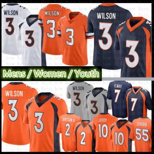 Jersey Denverbroncosrussell Wilson Football Surtain II Justin Simmons Andrew Elway Brandon Anus Quinn Meinerz Tim Patrick P.J. Locke