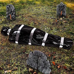 Outras festa festivas fornecem decoração de Halloween adereços assustadores pendurados cadáver infláveis ​​de cadáver morto assustador assombrado múmia para o jardim 220922