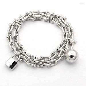 Bangle Wholesale Japan Korea Men And Women Cuff Bracelets Luxury Jewelry 2022 Stainless Steel Upper Arm Bracelet Business