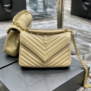 12Aまったく新しいミラー品質デザイナー小さな大学のバッグLuxurys Womens Messenger Handbag