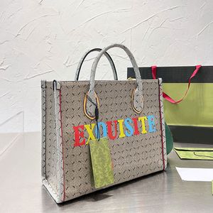 Graffiti Alışveriş Çantası Büyük Tote Çantalar Vintage Omuz Çantaları Kadın Cowhide Küçük Mektup Seyahat Çantası Çıkarılabilir Şeritler Strap Büyük Kapasite Kabuk Çanta