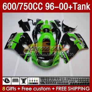 Fairings & Tank For SUZUKI SRAD GSXR 600 750 CC 600CC 750CC 96-00 Body 156No.4 GSXR750 GSXR-600 GSXR600 96 97 98 99 00 GSX-R750 1996 1997 1998 1999 2000 Fairing Green stock