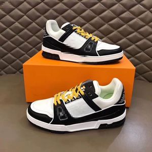 Sapatos de designer de luxo primavera e verão esportes de relevo amarelo de relevo Size38-45 mkjl000000001