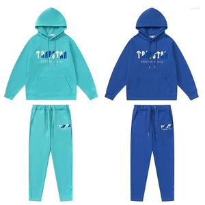 Menina de pó masculina moletois 2022 Autumn Winter Tracksuit Set Men Mulheres Com capuz Sweatshirt Sortlants 2 peças Harajuku Sportswear