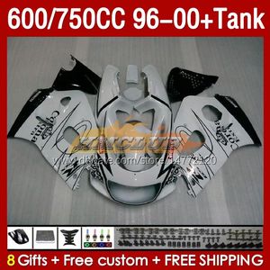 Suzuki SRAD GSXR 600 750 CC 600cc 750cc 96-00 Vücut 156NO.14 GSXR750 GSXR-600 GSXR600 96 97 98 99 00 GSX-R750 1997 1998 1999 1999 1999 1999 2000 kaplama Beyaz Glossy Beyaz Glossy