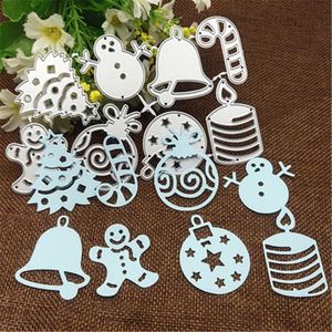 Cutting Mat 8 pcs christmas frame die cutting templates for DIY Scrapbooking decorative embossing craft template