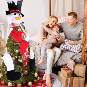 Christmas Decorations Dolls Tree Decor Year Ornament Snowman Santa Claus Standing Doll Decoration Merry Christma Party Home