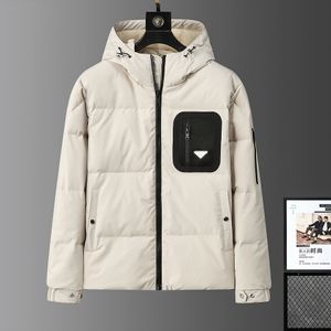 Piumino moda casual piumini con cappuccio addensato caldo piumino sportivo outdoor Capispalla Parka taglia M-3XL