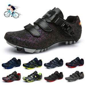 Güvenlik ayakkabıları erkekler mtb bisiklet düz kreats yol bisiklet botları hız bisiklet spor ayakkabı yarışları kadın spd dağ bisikleti kendi kendine kilitleme 220922