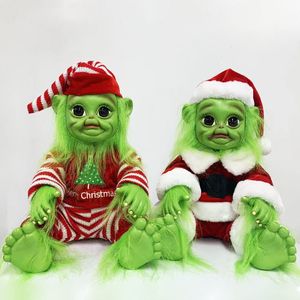 Grinch lalka świąteczna losowa pluszowa pluszowa zabawka dla dzieci domowe dekoracja