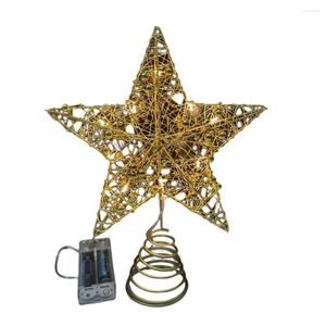 Christmas Decorations Eco-friendly LED Star Ornament Scene Layout Accessories Tree Top Decoration