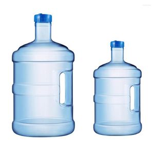 Water flessen fles draagbare pc emmer huishouden groot capaciteit zuiver met handvat herbruikbaar mineraal