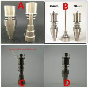 Smoking Accessories E Nail in Domeless Titanium mm Female and male mm Heating Coil312m