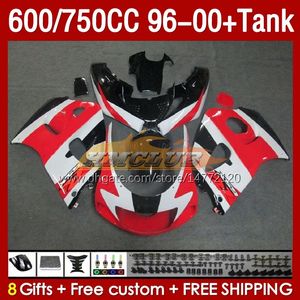 Verkleidungen Tank für Suzuki SRAD GSXR 600 750 CC GSXR600 96 97 98 99 00 BODE 156NO.28 GSXR750 600CC GSXR-600 1996 1997 1998 1999 2000 GSX-R750 750CC 96-00 Fairing Factory Red