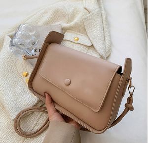 Borsa HBP borse da donna primavera semplice moda con fibbia piccola quadrata tutte le borse a spalla 8490Q37