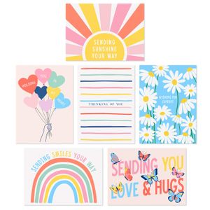 Greeting Cards Thinking Of You With Envelopes Set 24 Boxed Assortment Blank 300Gsm Note And 120Gsm Just Because Kindness Dhseller2010 Amldt