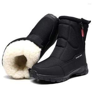 Botas homens neve 2022 plataforma de camuflagem Sapatos de inverno