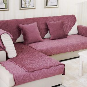 Sandalye kapakları 1Prial Europe Style Sofa Polar Kumaş Çevre Dostu Anti-Akite Havlu Slipcover Kanepe Kapağı Oturma Odası Ev Dekor