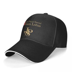 Bonés de bola Ayrton Senna Boné de beisebol John Player Special Team Lotus Unissex Custom Trucker Hat Streetwear Sport Snapback ajustável Cap T220923