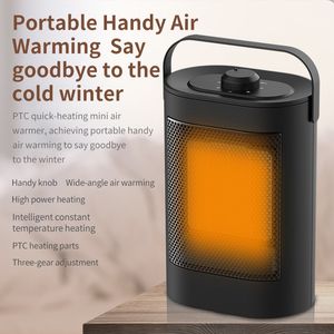 겨울을위한 휴대용 전기 공간 히터 PTC 세라믹 빠른 난방 따뜻한 공기 송풍기 홈 오피스 워머 머신
