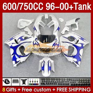 Tankm￤ssor f￶r Suzuki Srad GSXR600 GSXR 750 600 cc 1996-2000 156no.139 GSXR-600 GSXR750 750cc 1996 1997 1998 1999 2000 GSX-R750 600cc 96 97 98 99 00 Fairing Blue Flames