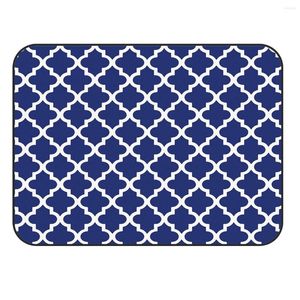 Mattor Charmhome Soft Carpet Anti-Slip Rug Classic Blue Geometric For Living Room Bedroom Mat Home Decoration Accessories