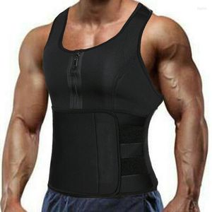 Body Shapers da uomo Shapewear da uomo con cerniera in vita Collant da allenamento Compression Trimmer Shaping Belt