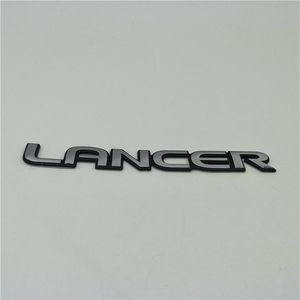 175 mm voor Mitsubishi Black Trim Lancer Emblem Sticker Badge GRS EVO ES RS ECLIPSE2355