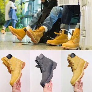 2022 TBL BUTS Men Kobiety luksusowe skórzane botki buty zima kostka but but but kowboj żółty czerwony granatowy czarny różowy wędrówki rozmiar 36-45