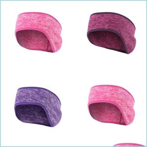 Headbands Warm Ear Protection Hair Band Women Outdoors Cold Proof Elastic Fleece Headband Earmuff Autumn And Winter Mticolor 5 5Sd J2 Dhmzf