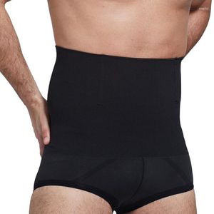 Intimo modellante per uomo Uomo Uomo Tummy Shaper Slip Vita alta Intimo più sottile Controllo deciso Pancia addominale Mutandine a compressione