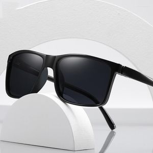 Sunglasses Leonlion Retro Square Polarized Men Fashion Outdoor Driving Glasses Vintage Gafas De Sol Hombre