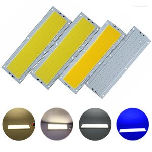 120x36MM 10W COB LED Strip Light Bulb Lamp DC 12V 1000LM Blue Warm Natural Cold White FLIP Chip Matrix For DIY Car Work Lights