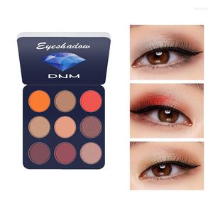 Lidschatten-Neon-Rouge-Lidschatten-Palette, natürlich, aufhellend, schimmernd, matt, glitzernd, leicht zu tragendes, mischbares Pigment-Make-up