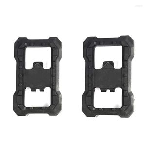 Bike Pedals 1 Pair Bicycle Pedal Flat Platform Adapter Conversion Compatible Universal Durable Parts