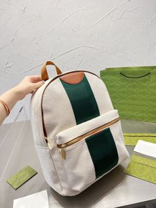 Designer de luxo 5A Mochilas de qualidade Mochilas Men e feminino Acessórios de tom de tom de tom de compras Combinando padrões icônicos com estampas clássicas Bolsa de viagem casual