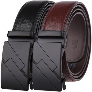 Belts 2022 Cow Leather Waist Strap Men's Designer Male Jean Belt Top Sale Automatic Buckle For Men