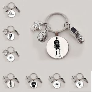 Diy Custom Name Keychain To Play Boy Keychains Football Lovers Fashion Gift KeyRing Chain
