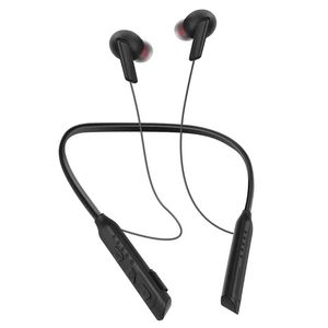 AKZ-R12 BT V5.1 in-ear hörlurar över 8 timmars speltid för sport magnetiskt trådlöst nackband med TF-kortläge