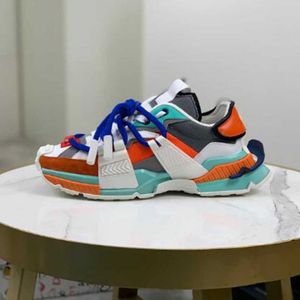 Father Women's Shoes Summer Breattable Thin Par 2022 New Spring and Autumn Mixed Materials Sneakers G Space KMKJKRQ00000055