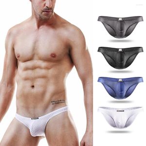 Mutande Mesh Traspirante 2022 Pantaloncini da uomo Slip Uomo Confortevole Solido Sexy Biancheria intima da uomo