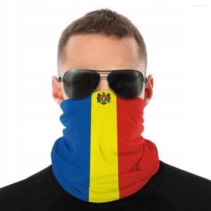 Eşarplar Moldova Country Flag Eşarp Yarım Yüz Maskesi Erkek Kadın Moda Boyun Gaiter Bandanas Toz geçirmez Kafa Bandı Açık Mekan Tırmanma