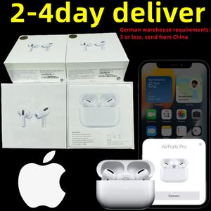 TOP Apple AirPods 2 3 Pro Earphones Air pods Gen 3 Pods airpod H1 Chip Transparency Wireless Charging Bluetooth Headphones AP3 AP2 Earbuds 2nd TWS 3nd