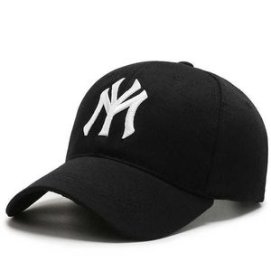 Ball Caps New York D Nakış Beyzbol Kapağı Pamuk Babam Şapka Mektubu Snapback Yaz Güneş Moda Hip Hop T220923