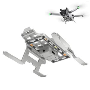 Stativ Mini 3 Pro Light Landing Gear Folding med LED -kompatibel för drönstillbehör dubbelskydd