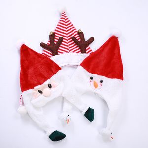 Pupazzo di neve Elk Old Man Cappello di Natale Decorazione Regali di Natale Bambini adulti Forniture per vestire Natale