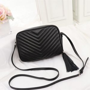 3A najwyższej jakości torby z kamerą LOU Designer luksusowe torebki pikowane prawdziwe skórzane crossbody ramię damskie luksusowe torebki torby frędzlowe