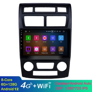 9 Inch Android Car Video GPS Auto Stereo for 2007-2017 KIA Sportage Manual A/C with WIFI Bluetooth Music USB AUX