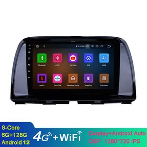 9 tum Android Car Video Multimedia System f￶r Mazda CX-5 2012-2015 med WiFi Bluetooth Music USB Support SWC DVR